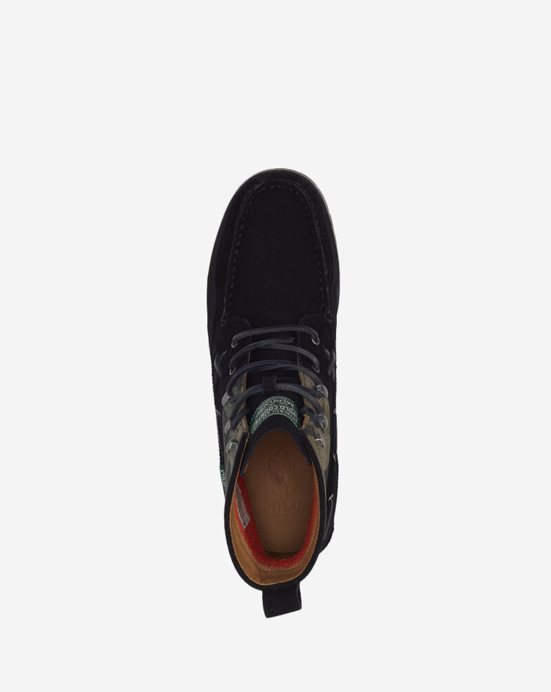 Polo Ralph Lauren Ranger Mid Suede Boot 812945351001 Black 10