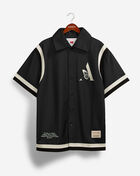 Mitchell  Ness x Waraire Black Full-Snap Shooting Shirt