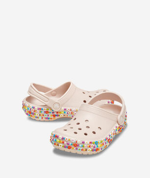 Grade School Classic Beaded Band Clog