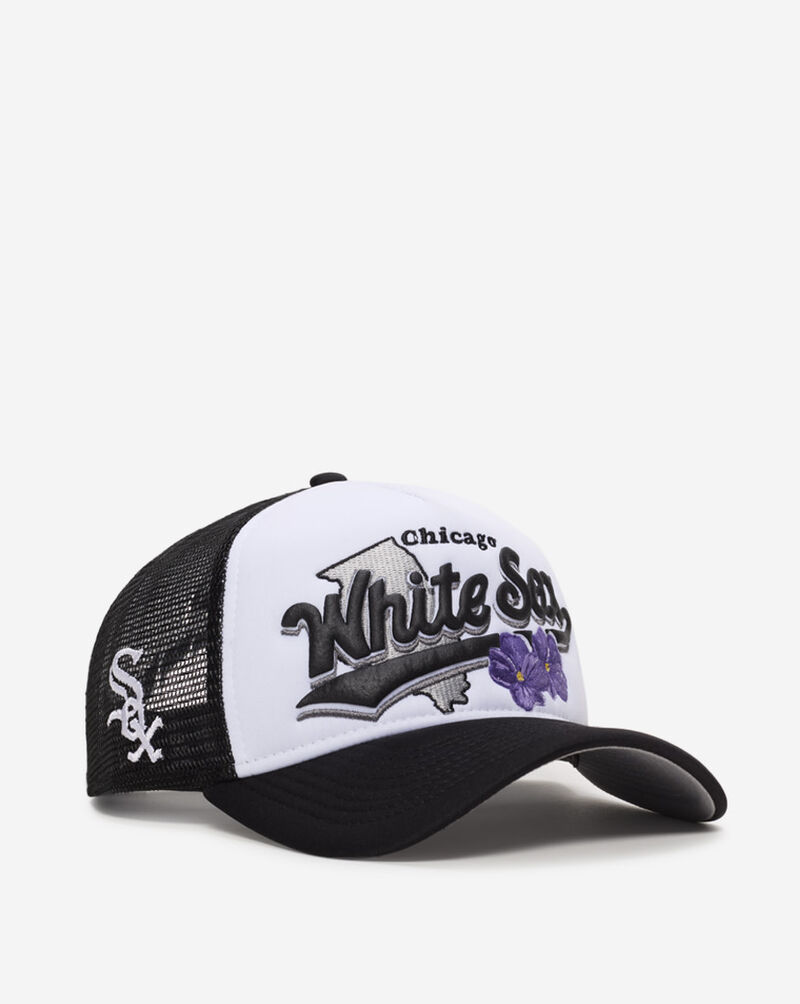New Era 9Forty A-Frame Chicago White Sox State Flower Snapback Hat 60668892 White 1