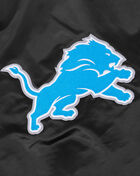 PRO STANDARD Detroit Lions Mash Up Rib Satin Jacket FDLU410417-BLK Black 4