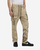 Smoke Rise Multi Cargo Nylon Pants  WP25584SN-KHA Beige 1