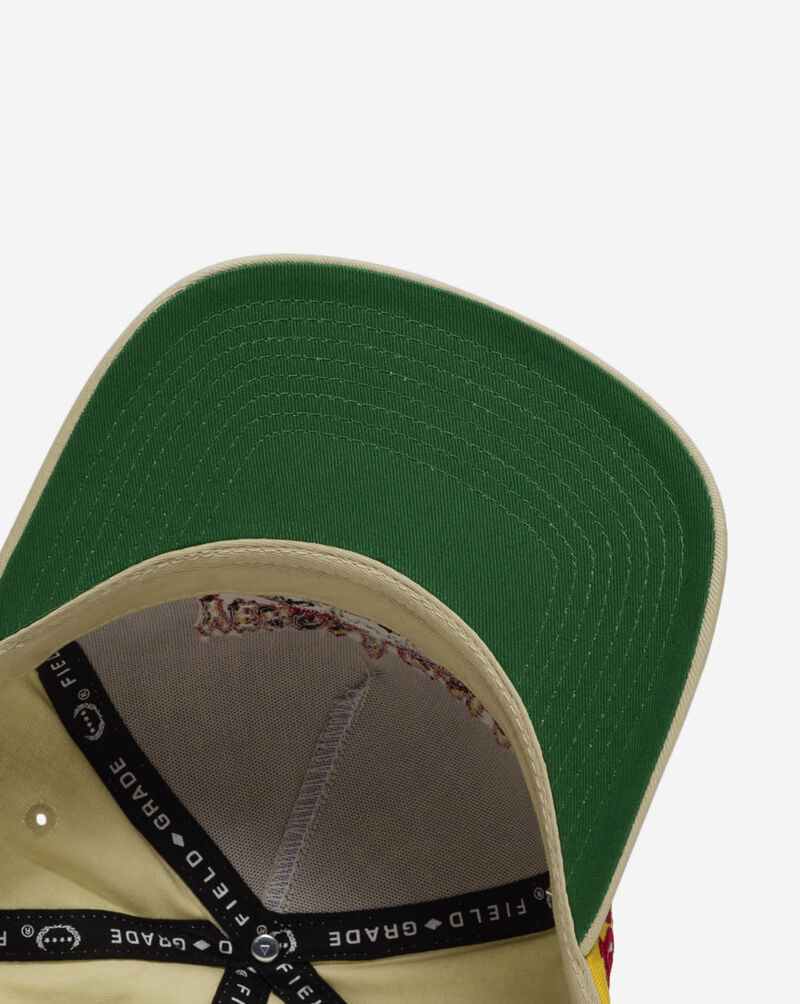 Field Grade Yerba Mala Flames Twill Trucker Hat 1005205 cream 4