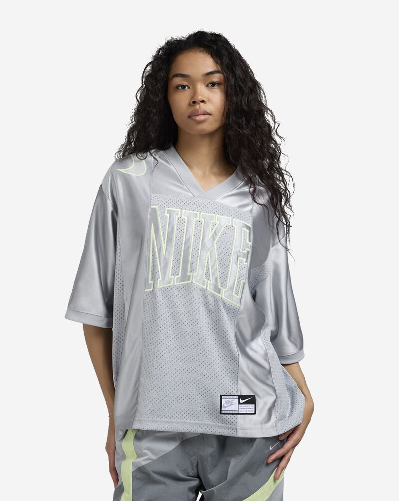 Nike NSW Oversized Short-Sleeve Graphic Jersey HJ0280-077 Grey 1