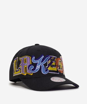 Los Angeles Lakers Hyper Type Pro Crown Snapback Hat