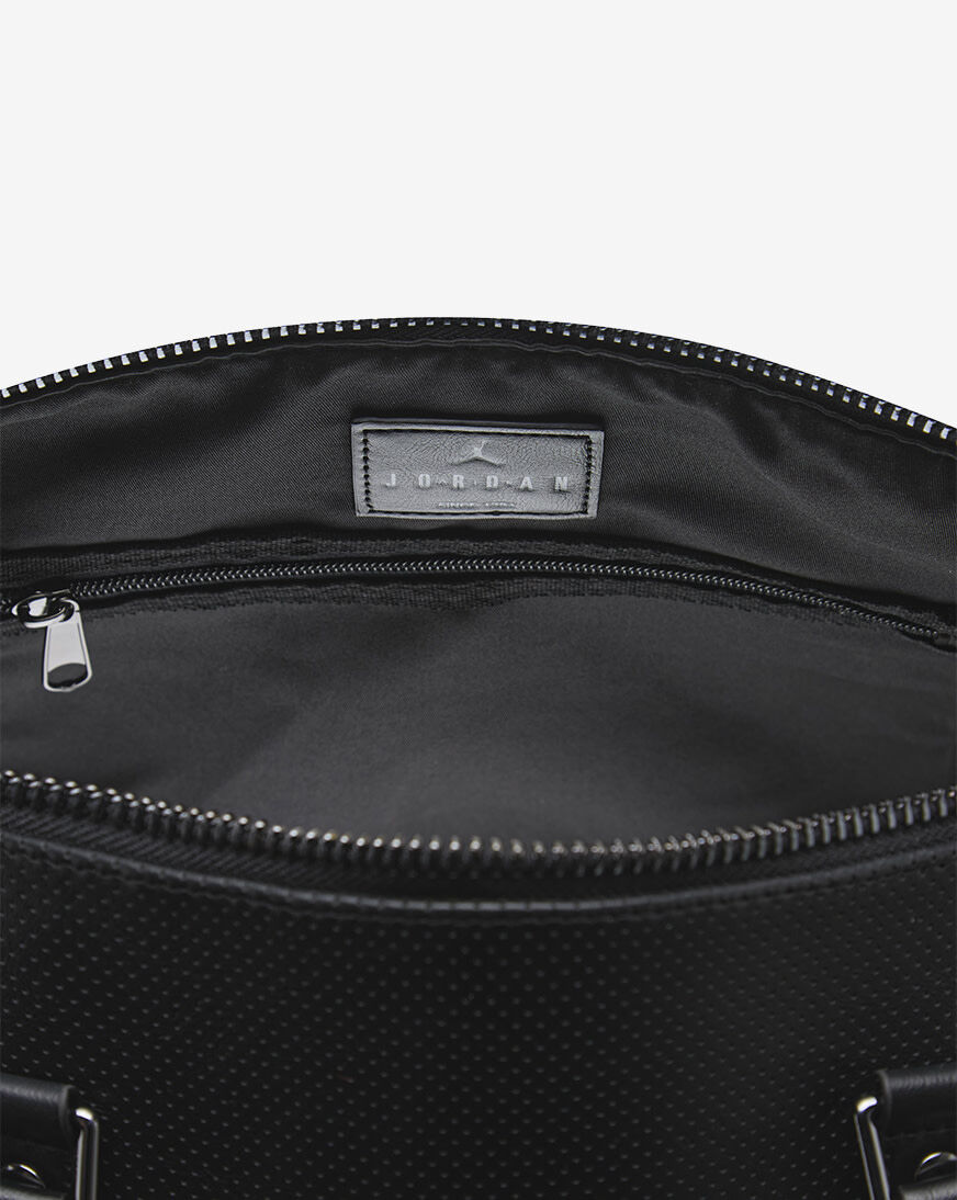 Shop Jordan Perforated Duffel MM9187-023 black | SNIPES USA