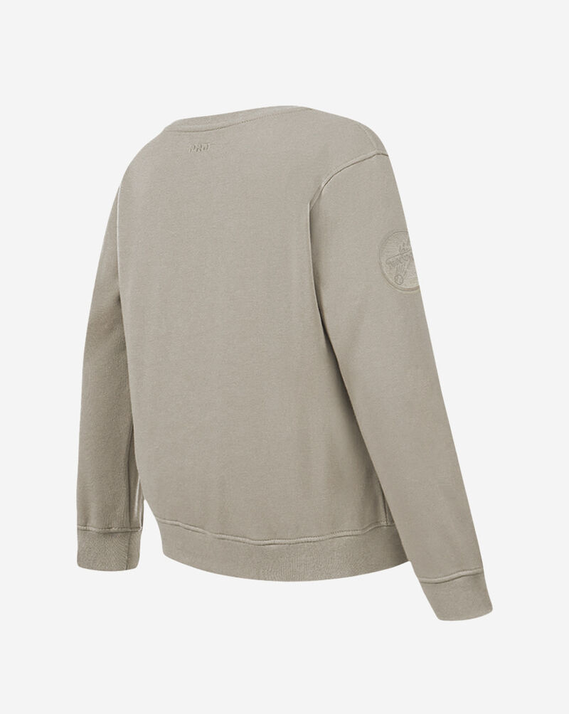 PRO STANDARD Big Boys' Los Angeles Dodgers Neutral Fleece Crewneck LLDB5315083-TAU Beige 3