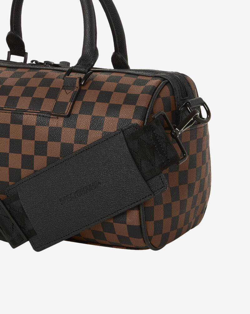 Sprayground Pink Drip Check Duffel Bag D5330 Multi 5