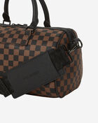 Pink Drip Check Duffel Bag