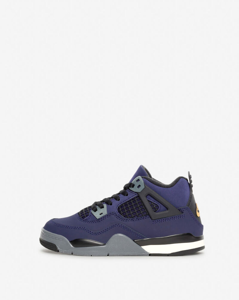 Jordan Little Kids' Air Jordan 4 Retro "Imperial Purple" IB4388-500 Purple 1