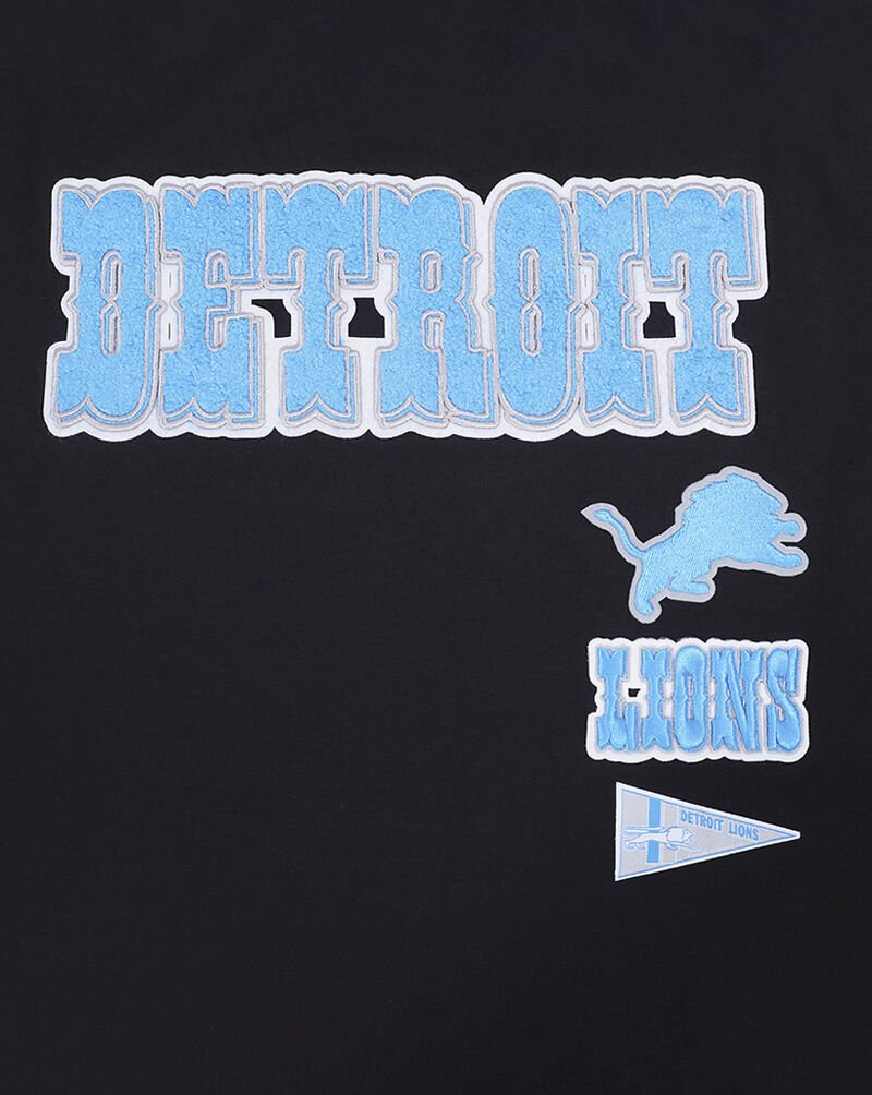 PRO STANDARD Detroit Lions Retro Boxy Tee FDLA410306-BLK Black 2