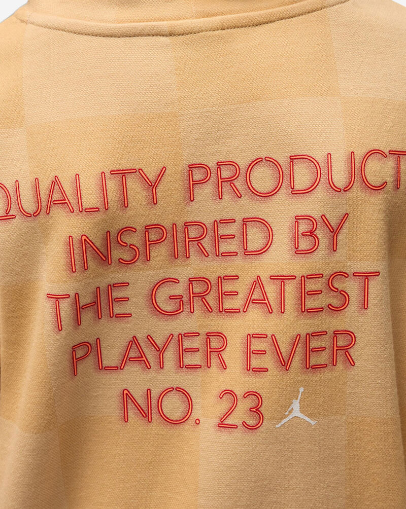 Jordan Big Kids' Deep Dish Pullover Hoodie 95F187-X21 Beige 3