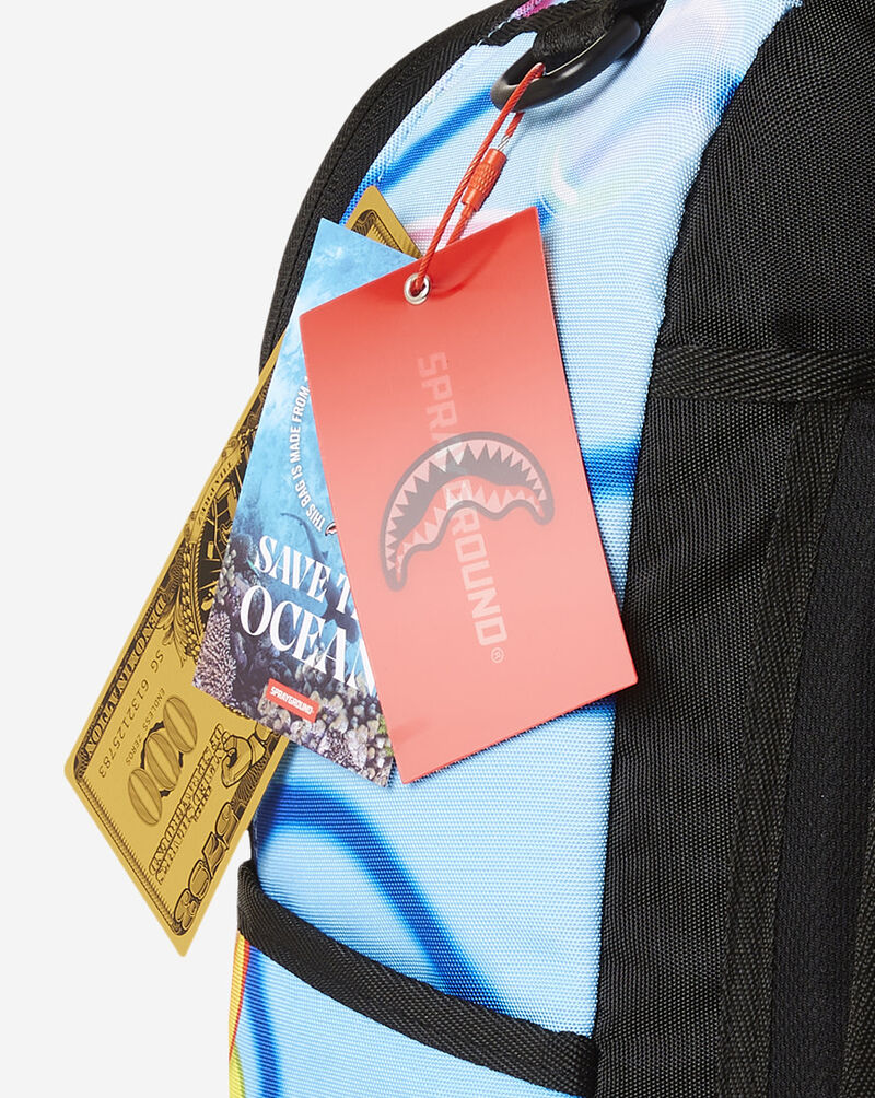 Sprayground Half Sponge Shark Backpack B5004 Multi 10