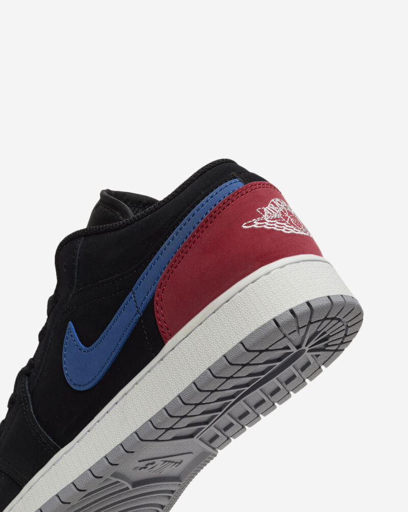 Jordan Big Kids' Air Jordan 1 Low 553560-049 Black 8
