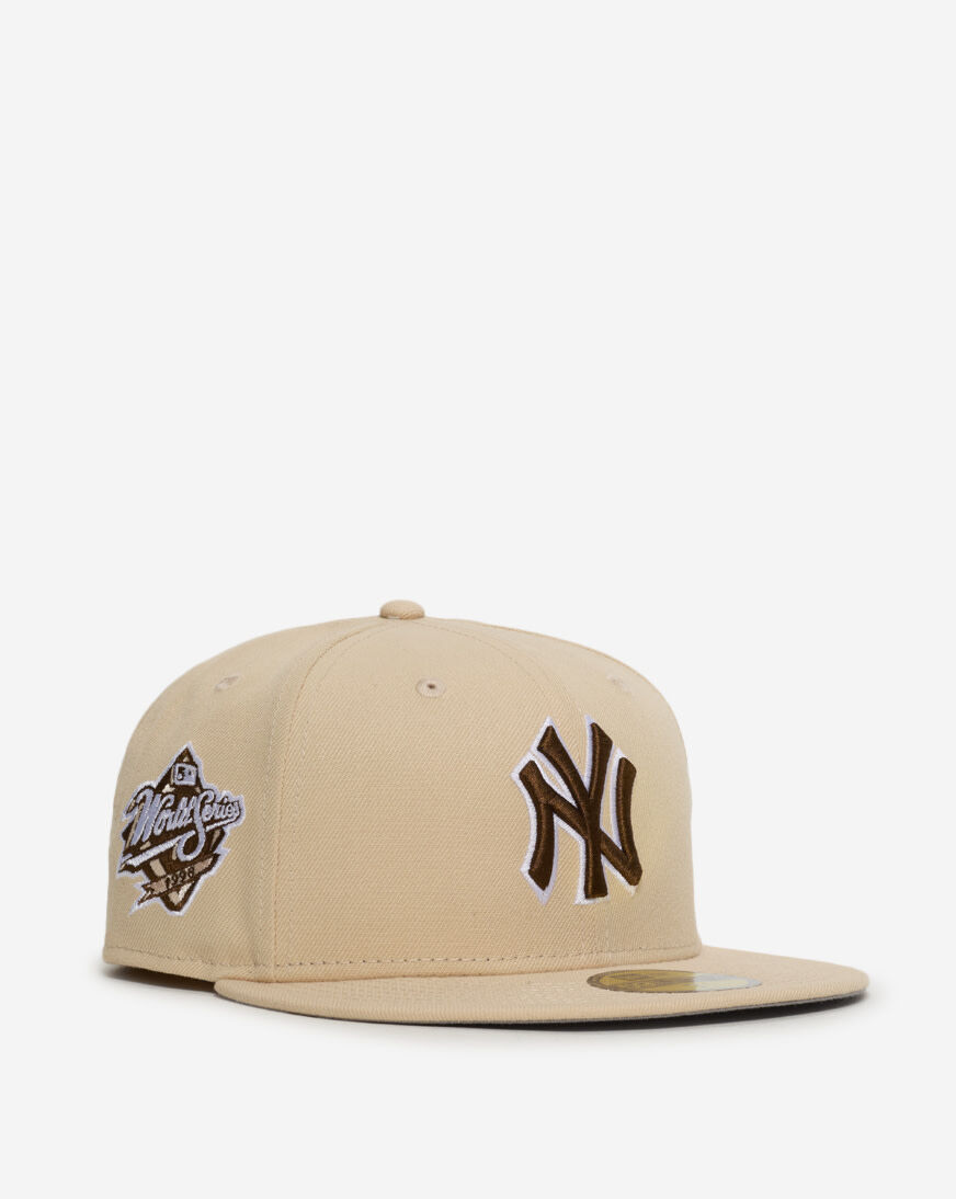 Shop New Era 59Fifty New York Yankees Fitted Hat 71015743 cream