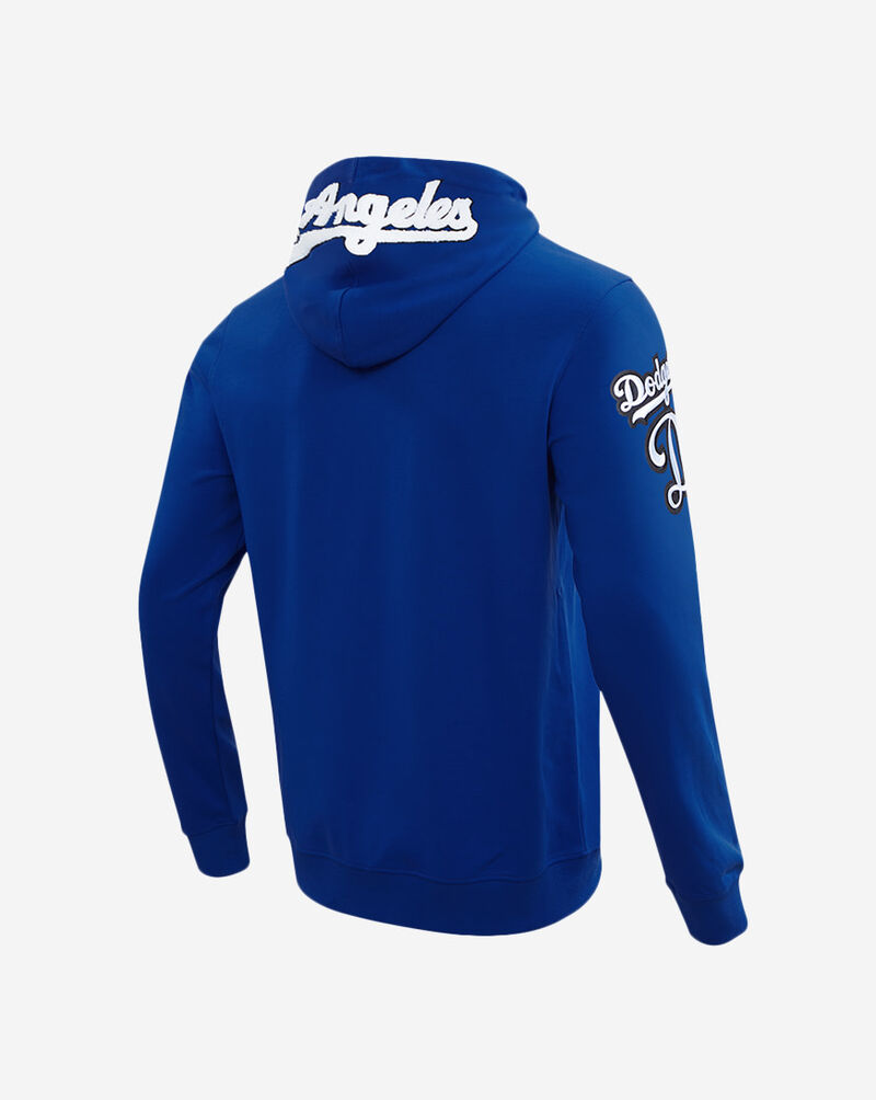 PRO STANDARD Los Angeles Dodgers Classic Chenille Double Knit Full-Zip Hoodie LLD531899-DBL Blue 3