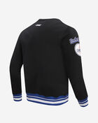 PRO STANDARD Los Angeles Dodgers Mashup Rib Crewneck  LLD533334-BDB Black 2