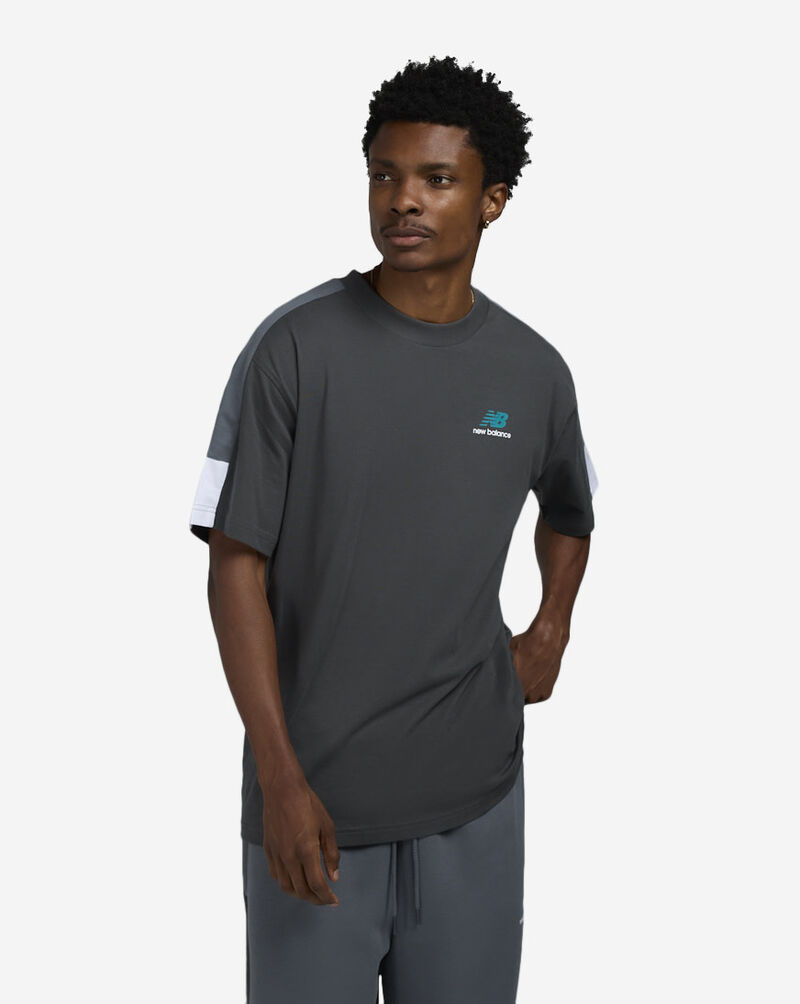 New Balance classics graphic tees nb m MT43526-GT Grey 1