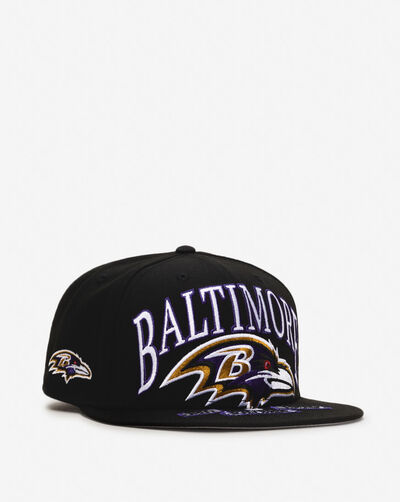 59Fifty Baltimore Ravens Oversized Script Fitted Hat