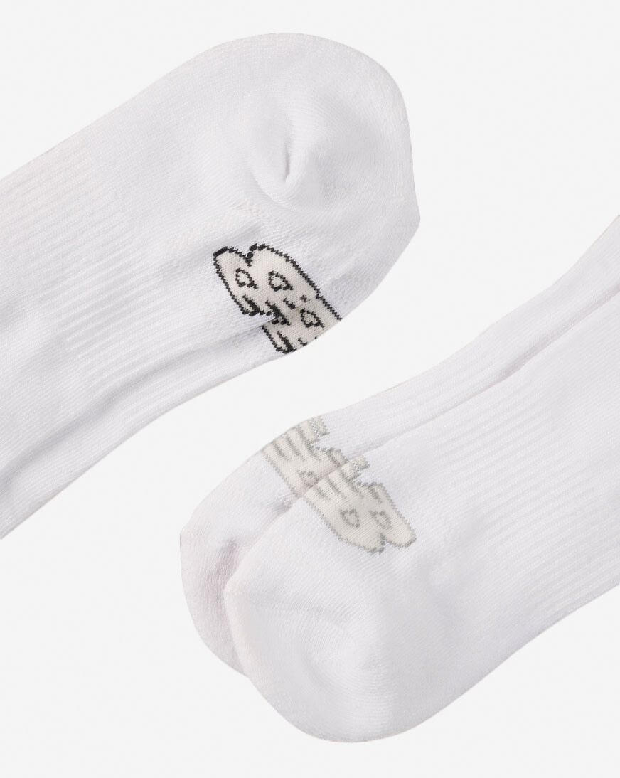 Shop New Balance Athletic Logo Toe 6Pk Quarter Socks