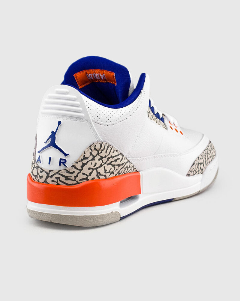 Jordan Retro Air Jordan 3 "Knicks" 136064-148 White 3