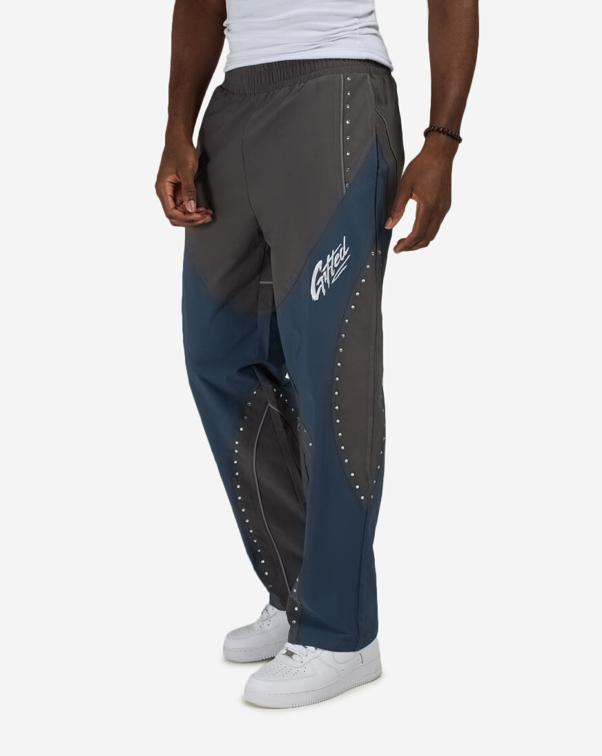 Shop GFTD LA Spiral Nylon Pants SPIRALPANT-GRY grey | SNIPES USA