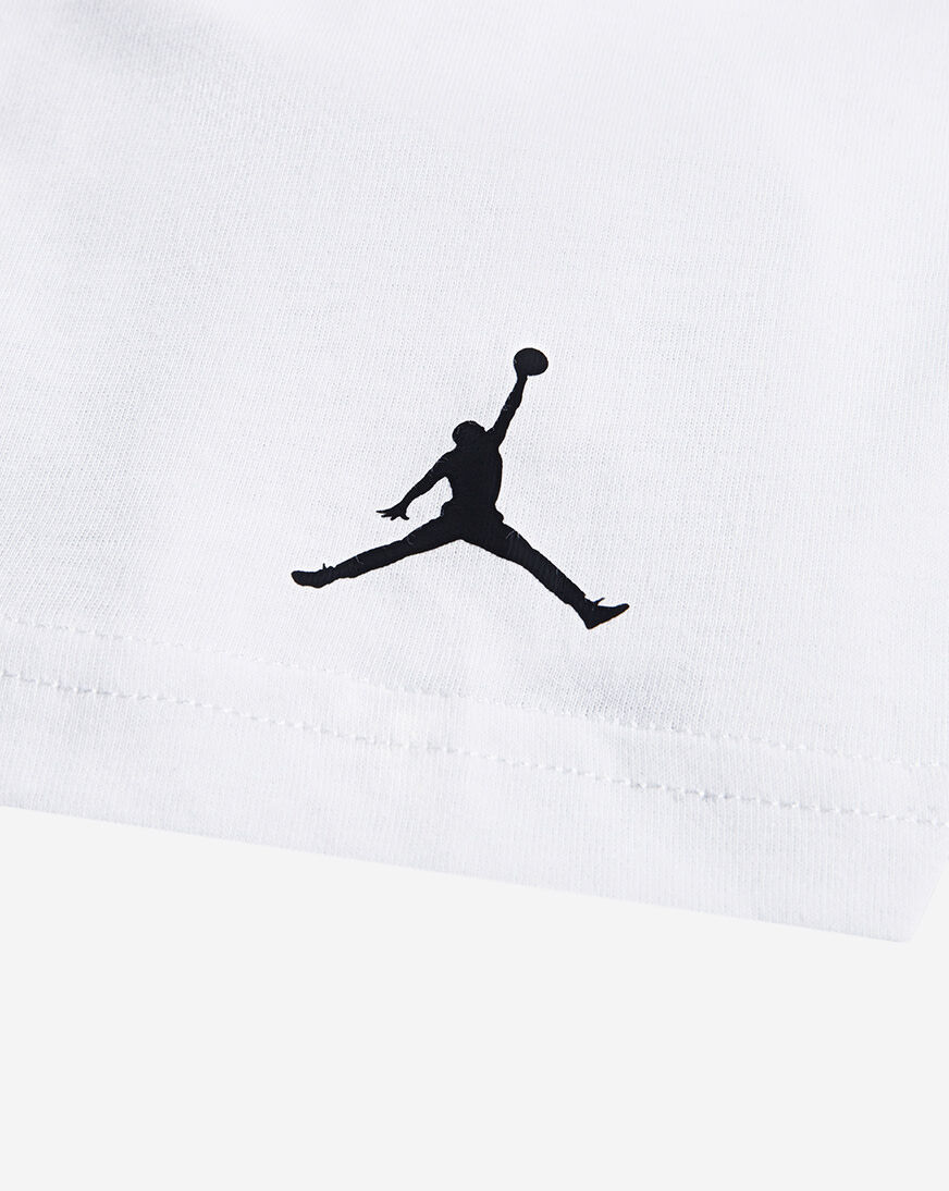 Shop Jordan Big Kids' Pizza Flight Graphic Tee 95F156-001 white