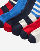 USA 6Pk Crew Socks (L)