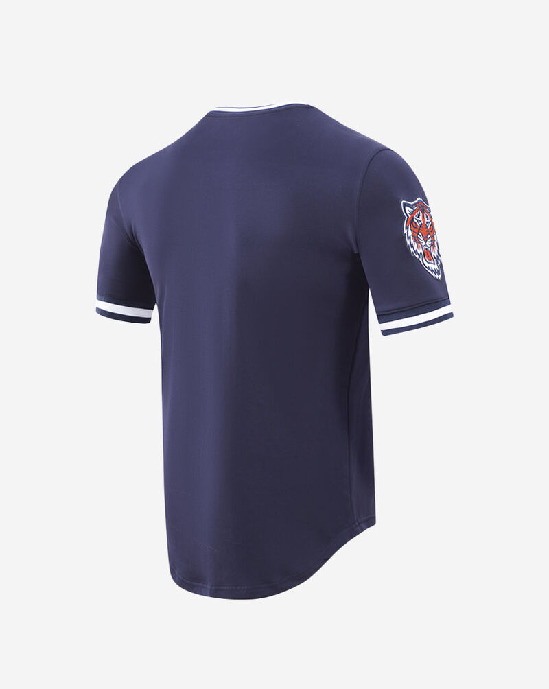 PRO STANDARD Detroit Tigers Short Sleeve Classic Chenille Double Knit Tee  LDT131954-MDO Blue 2