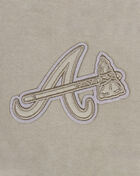 Atlanta Braves Neutral Drop Shoulder Fleece Pull Over Hoodie