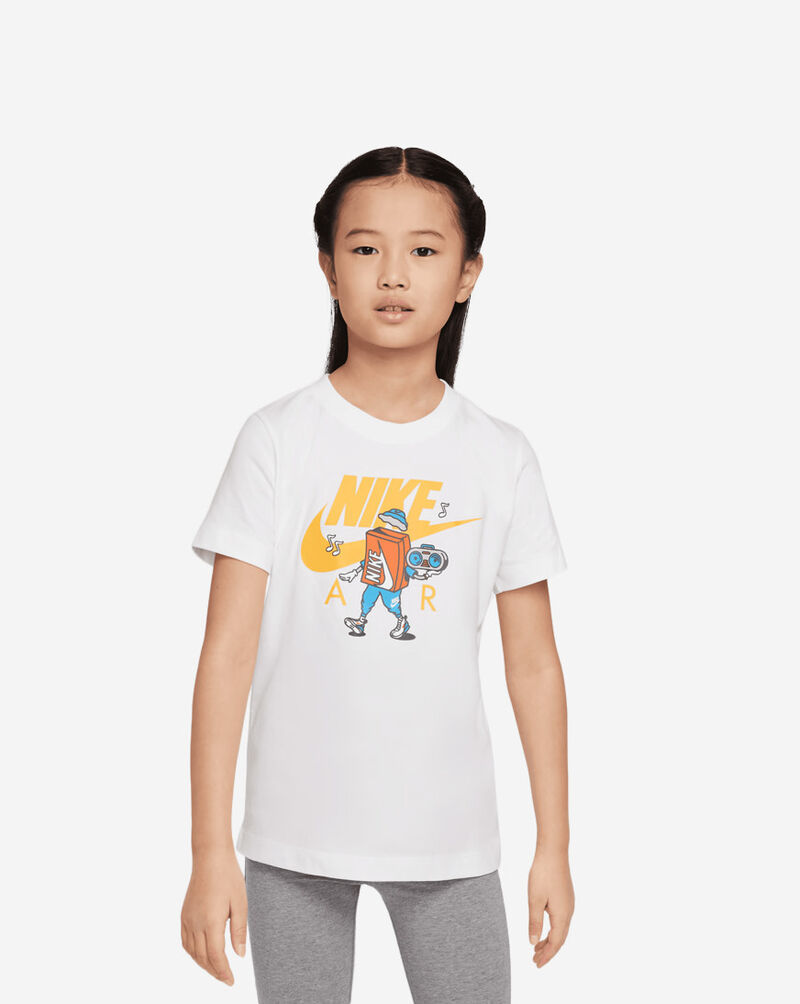 Nike Big Kids' NSW Shoebox Graphic Tee HM5661-100 White 1
