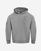 PRO STANDARD New York Mets Neutral Drop Shoulder Fleece Pull Over Hoodie  LNM5311666-DHG Grey 1
