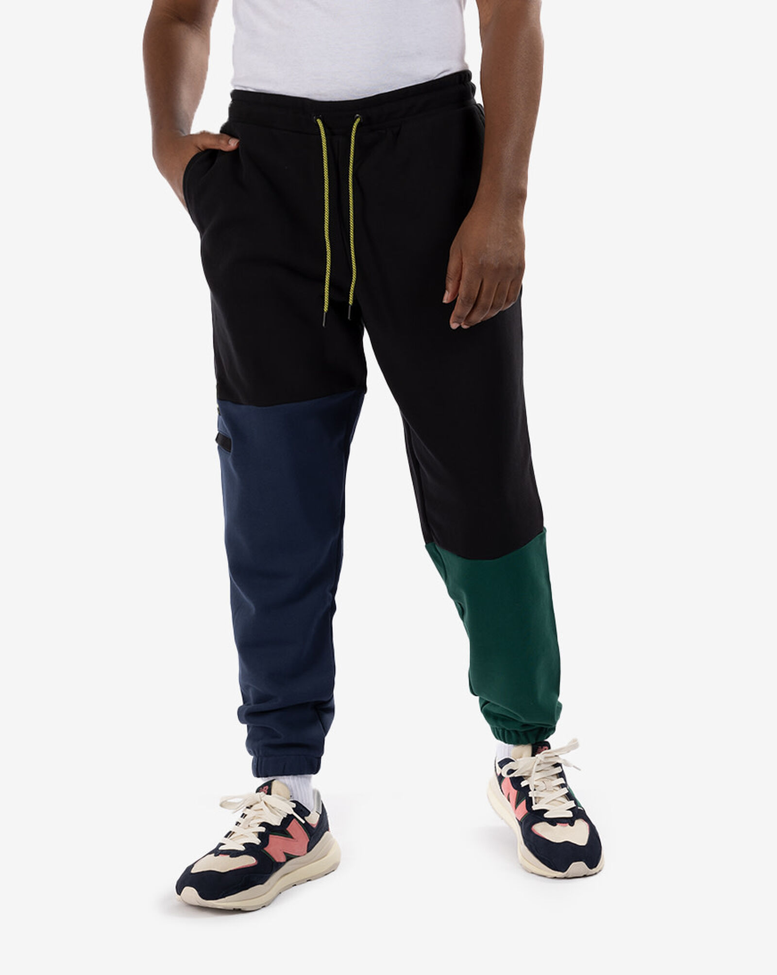 Shop New Balance Higher Learning Fleece Pants MP13503NGO black