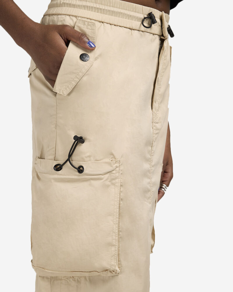 Vibrant Cargo Midi Skirt XSK028-SAN Beige 3