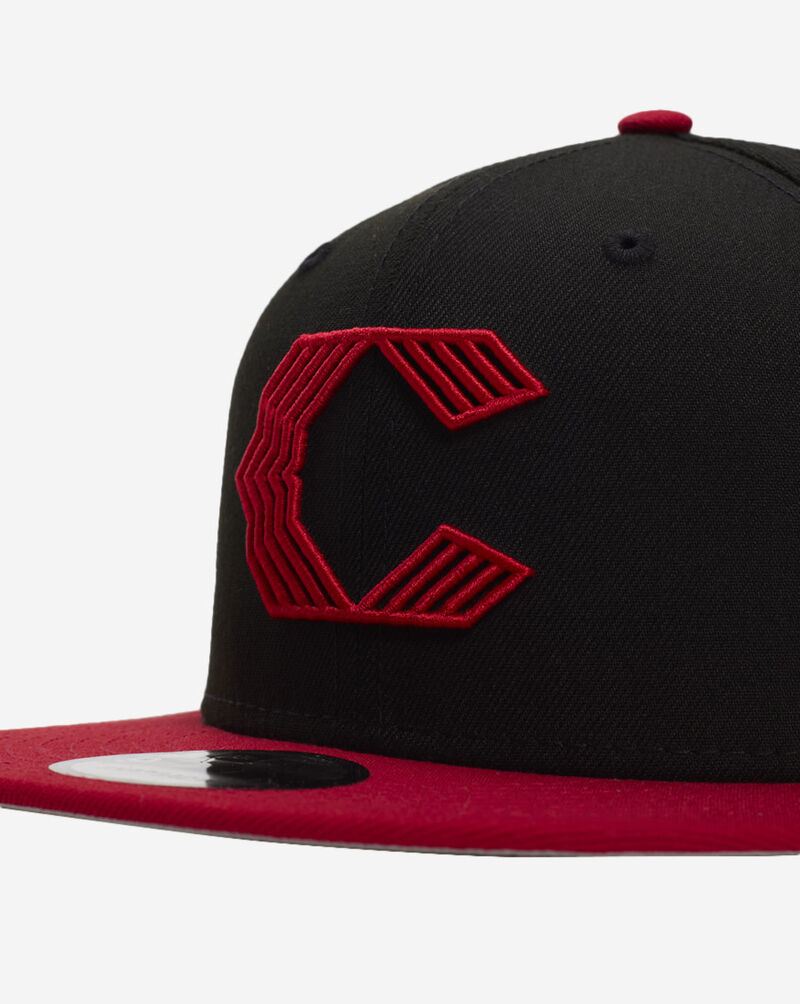 New Era 9Fifty Cincinnati Reds Evergreen Snapback Hat 60567850 Black 2