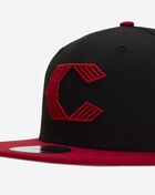 New Era 9Fifty Cincinnati Reds Evergreen Snapback Hat 60567850 Black 2