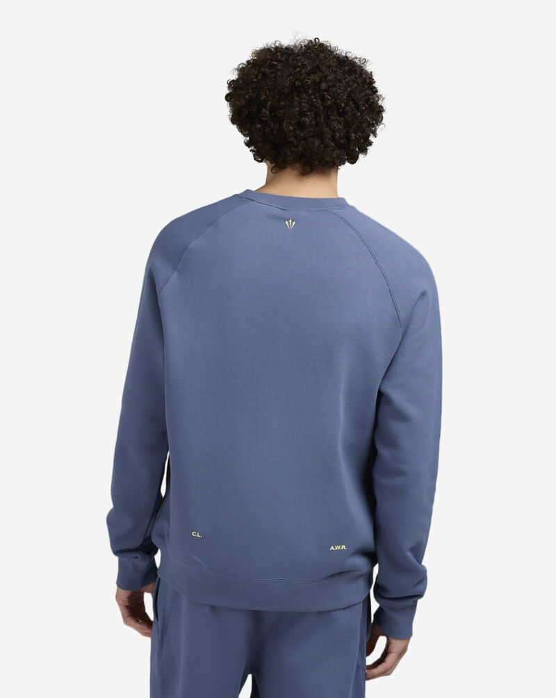Nike NOCTA Fleece CS Crew FN8160-491 Blue 2