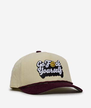 Go F Yourself Twill Corduroy Trucker Hat