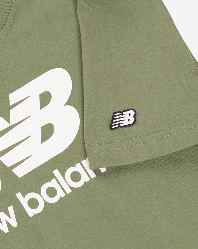 New Balance Kids' Logo Tee LAK43J03DEKS Green 2