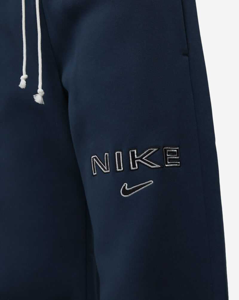 Nike NSW Phoenix Fleece High-Waisted Wide-Leg Logo Pants FV7684-478 Blue 3