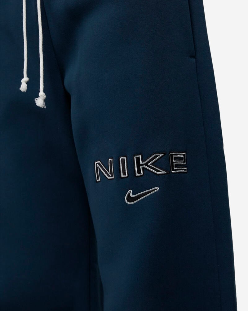 Nike NSW Phoenix Fleece High-Waisted Wide-Leg Logo Pants FV7684-478 Blue 3