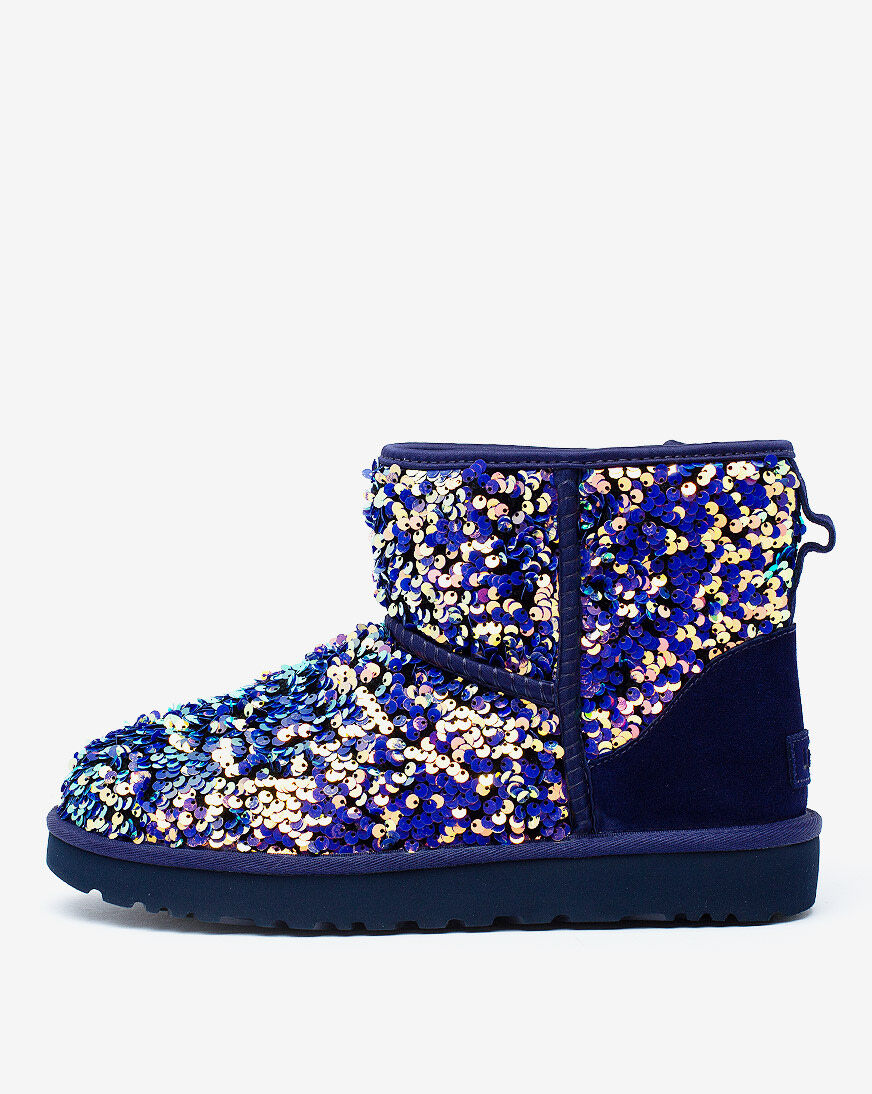 women's sequin boots