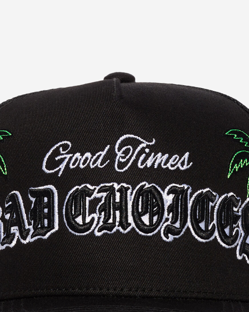 Shop Field Grade Good Times Mesh Back Trucker Hat 1006544 black