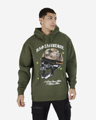Hasta Muerte Born 2 Hustle Hoodie BORN2HUSTLEHD-OLV Green 1