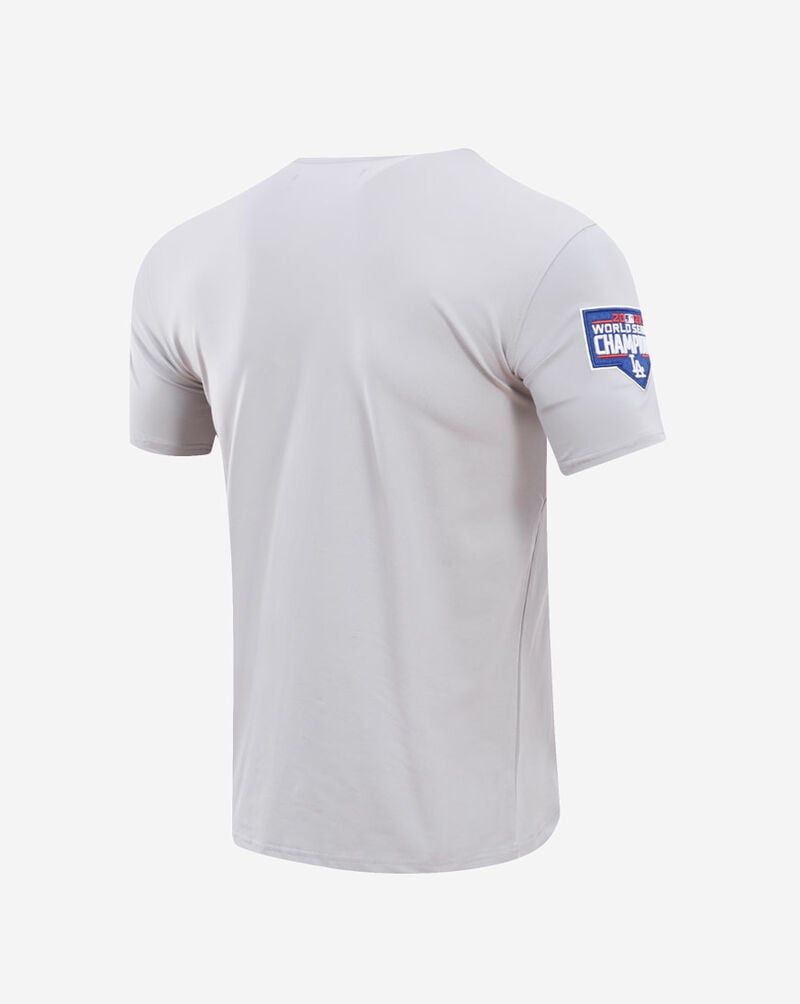 PRO STANDARD Los Angeles Dodgers Classic Chenille Tee  LLD131604-GRY Grey 3