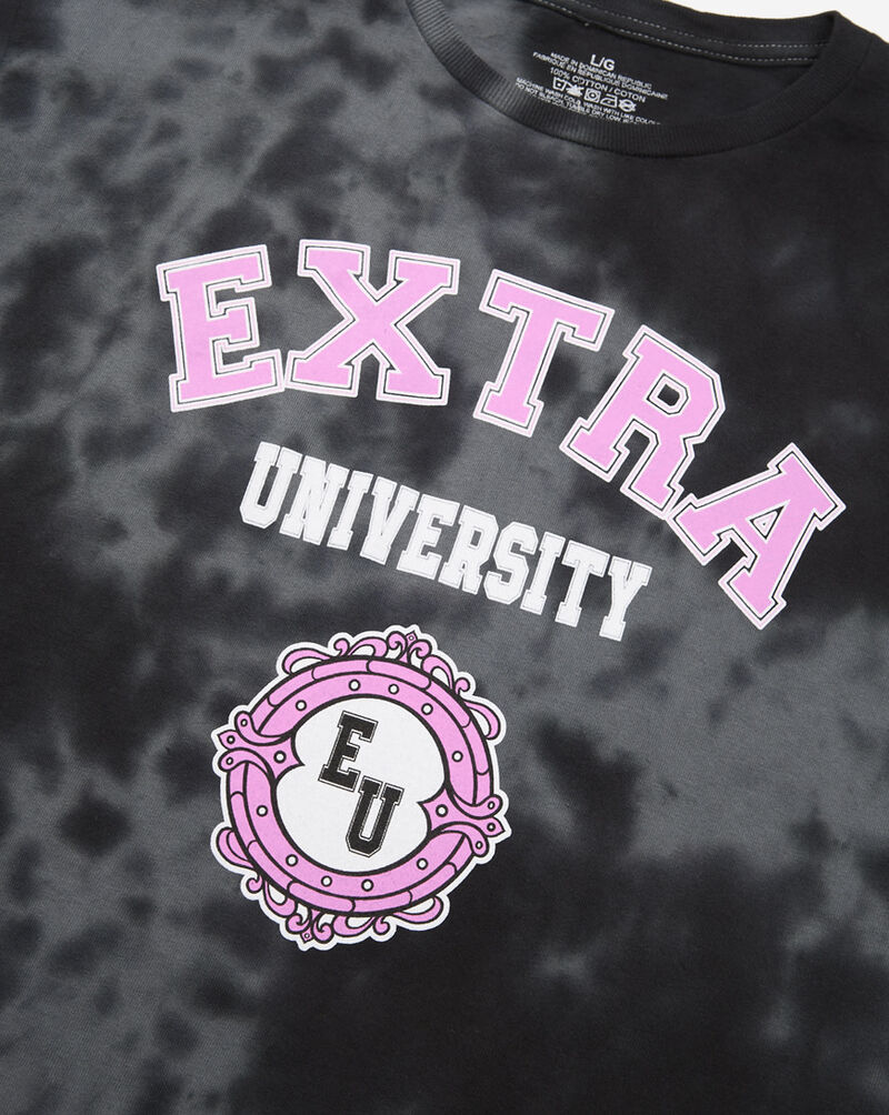 Graphic Tees Extra University Tee FTT8810YB Black 2