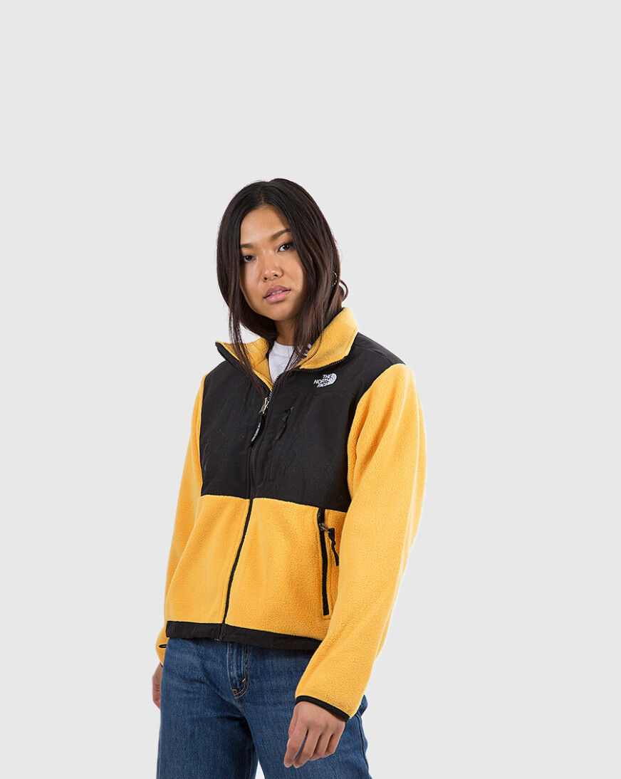 Shop The North Face '95 Retro Denali Jacket NF0A3XCE-70M yellow