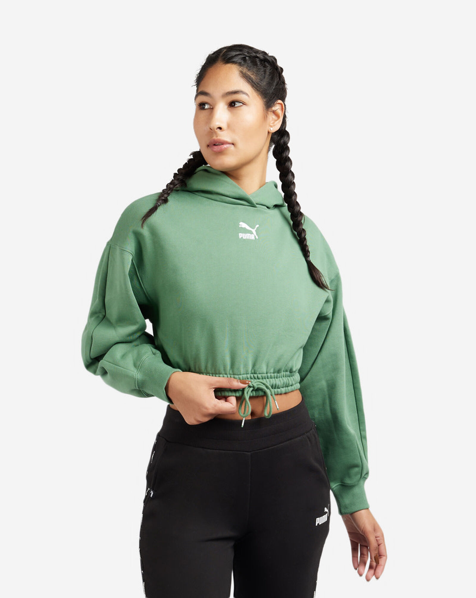 Snipes cropped hoodie clearance