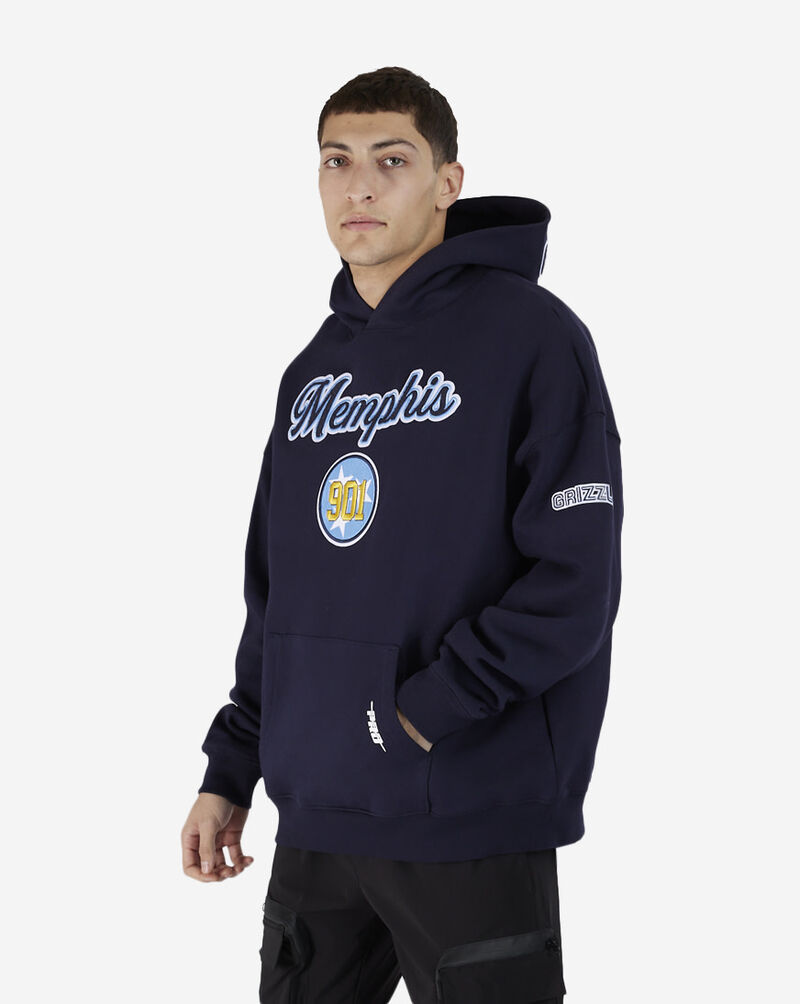 PRO STANDARD Memphis Grizzlies Area Code Hoodie BMG5515713-MDN Blue 2