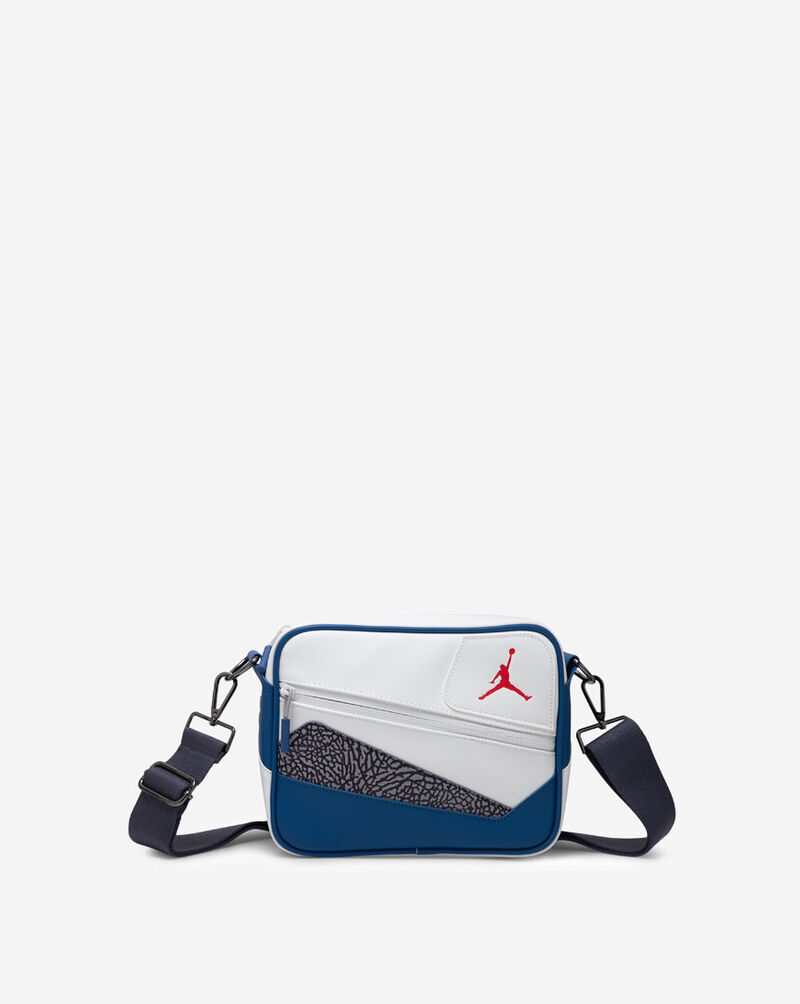 Jordan AJ3 True Blue Messenger Bag  MA9400-UUG White 1